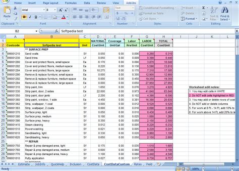 Online spreadsheets make your web professional. . Coating calculator spreadsheet